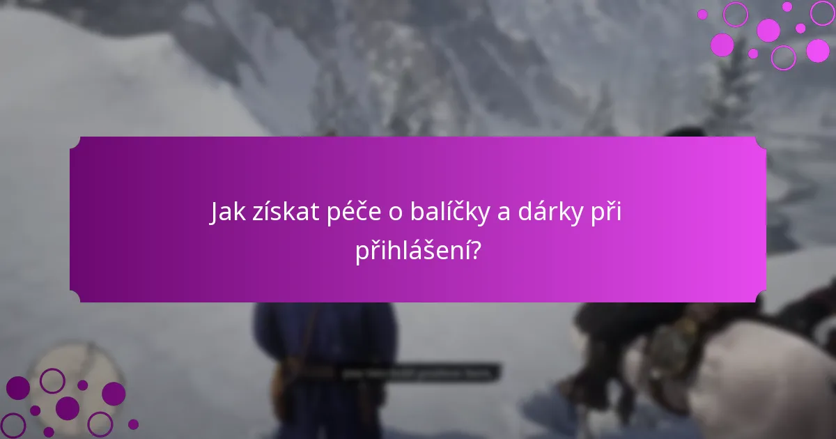 Jaké typy odměn mohu očekávat od péče o balíčky?