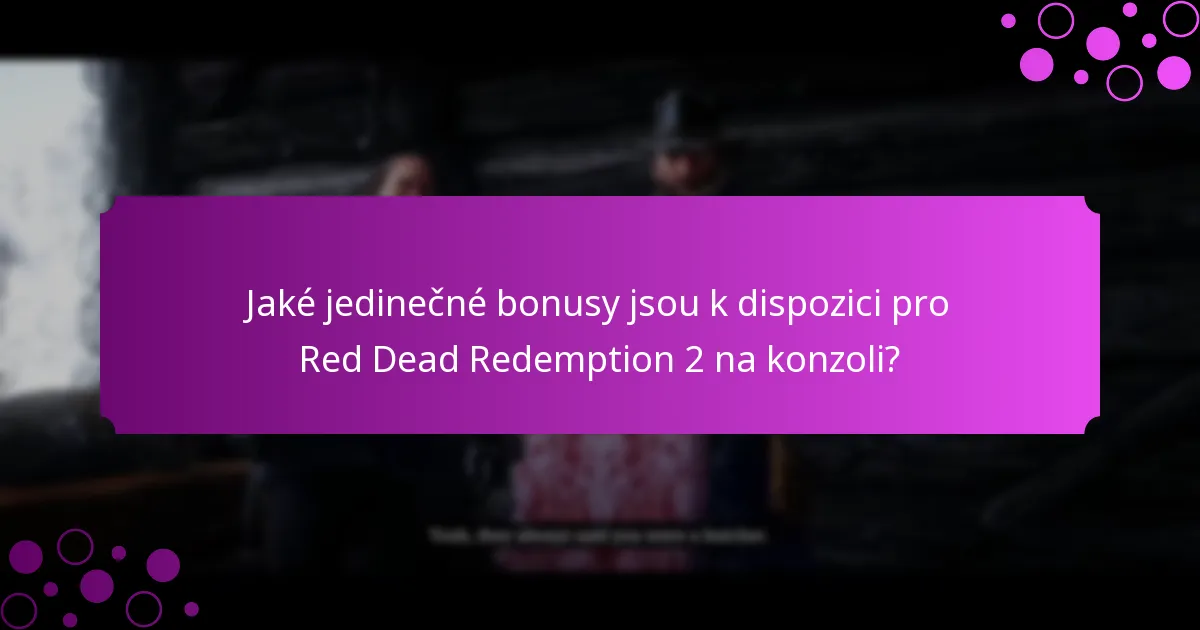 Jaké jsou nabídky na omezenou dobu pro Red Dead Redemption 2 na konzoli?